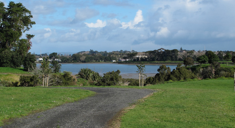 Highbrook Path - There are a couple of dips in the path to be aware of.