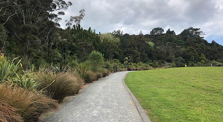 Hooton Reserve Path - Typical section of the path.