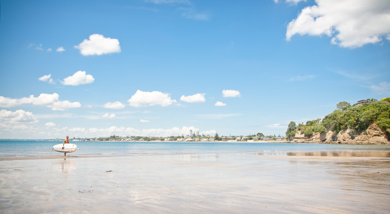 Kennedy Park to Castor Bay Path - Castor Bay Beach.