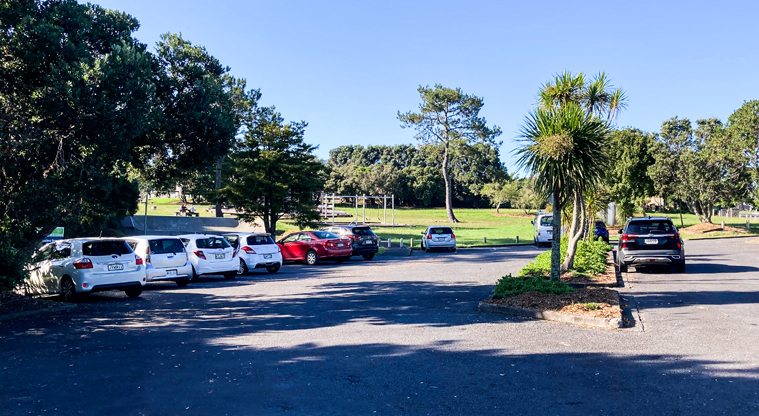 Luckens Coastal Path - Start at the carpark at Luckens Reserve and walk down Luckens Road.