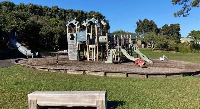 Luckens Coastal Path - Pass the playground on your way back to the start.