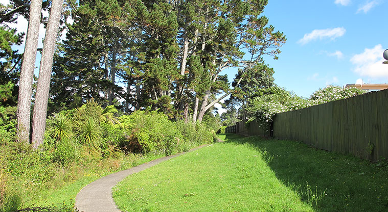 Manutewhau Path - Path running along back of residential properties