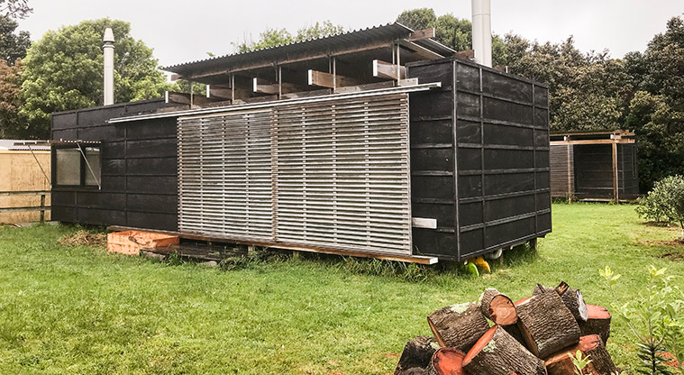 Medlands Beach Path - Sandhills Road has a great collection of modern baches.