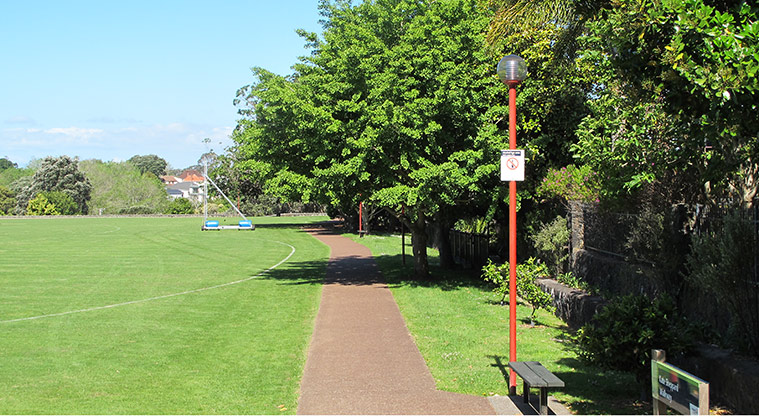Melville Park Path - Kate Sheppard Walkway.