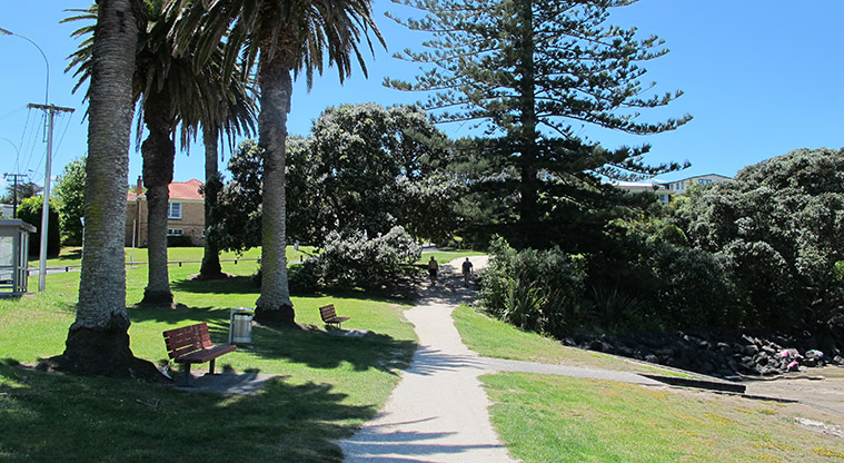 Murrays to Rothesay Bay Path - Path start at Murrays Bay.