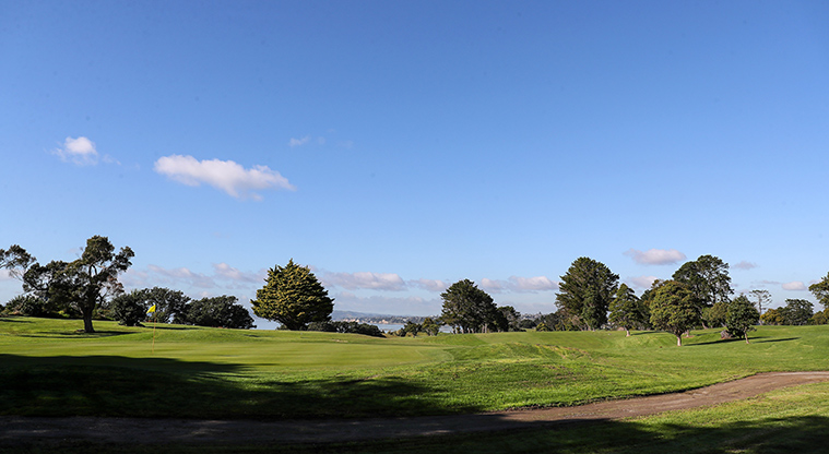 Musick Point Path - Remember you are walking through an operational golf course.