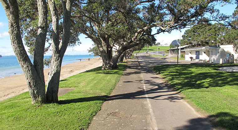 Narrow Neck to Devonport Path - The path starts at Narrow Neck Beach.