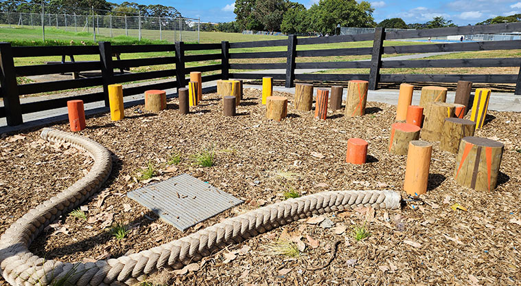 Ngāti Ōtara Path - The playground at Ngāti Ōtara Park.
