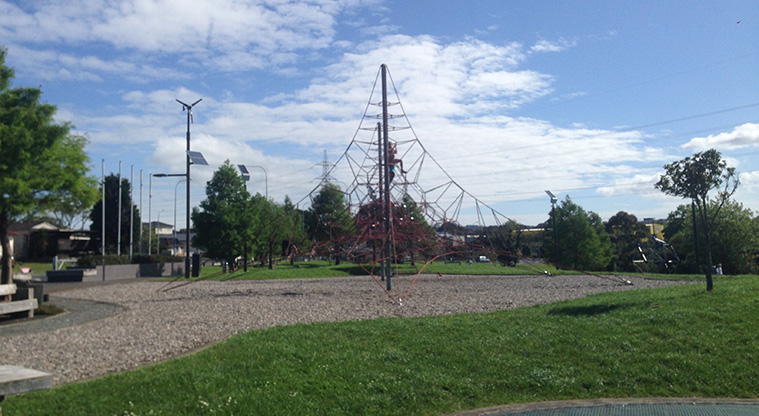 Olympic Park Path - Playground closest to Wolverton Street parking (Photo Credit: Ilai Manu).