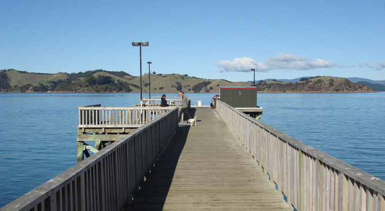 Orapiu to Pearl Bay Path - Orapiu wharf is always worth a look - to watch the fishing, the boats passing by, or if you’re lucky, the orcas or dolphins in the water.