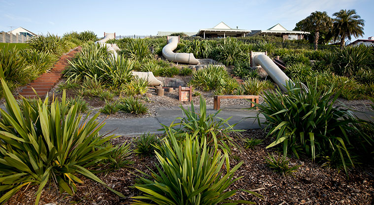 Pakuranga Rotary Path - Snakes and ladders playground.