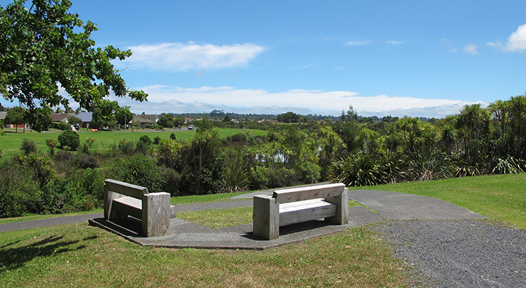 Paremuka Lakeside Path - Views of the stormwater lakes.