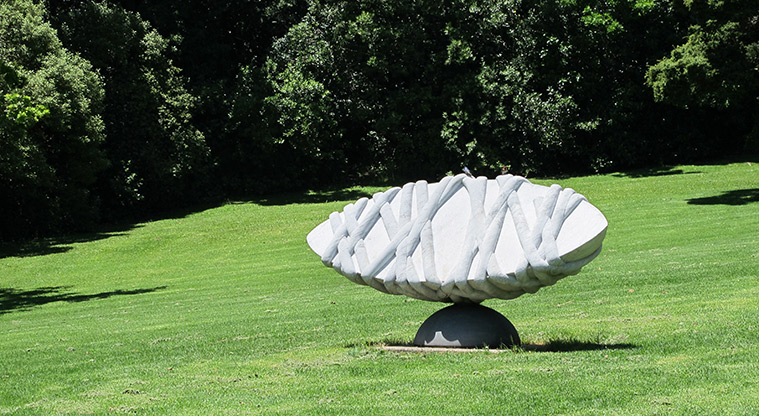 Pukekawa Centennial Glade Path - Louise Purvis, Promise Boat, 2005, Edmiston Trust Collection.