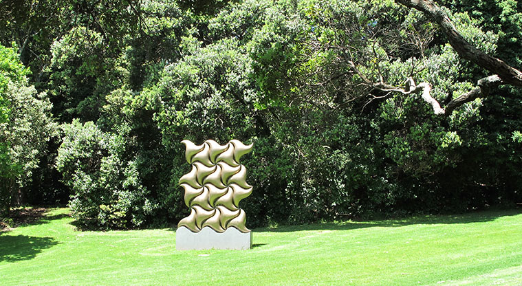 Pukekawa Centennial Glade Path - Chiara Corbelletto, Numbers are the Language of Nature 2005, Edmiston Trust Collection.