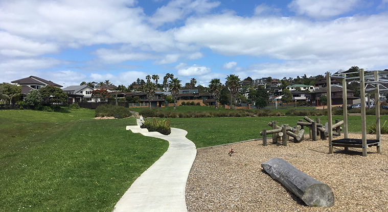 Red Beach Beginners Path - Challenging climbing surfaces.