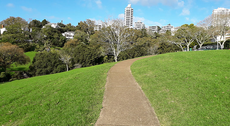 Remuera Loop Path - Path through Waiata Reserve.