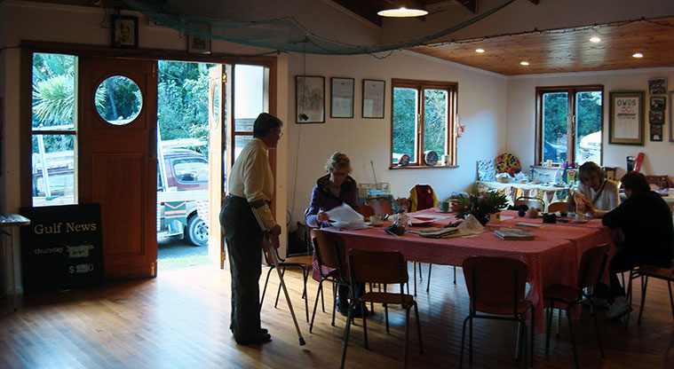 Rocky Bay Roads Path - There is a cafe here on Thursday mornings and at most weekends.