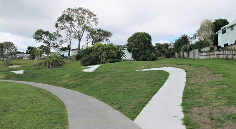 Royal Reserve Path - Build your bike skills on these up and down challenges.