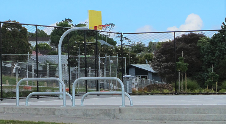 Royal Reserve Path - Basketball court.