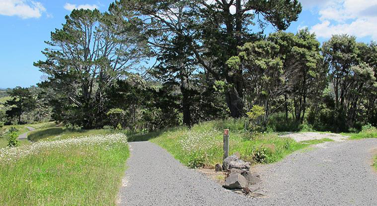 Sanders Reserve Recreation Path - Looping past the car park take the path on the left.
