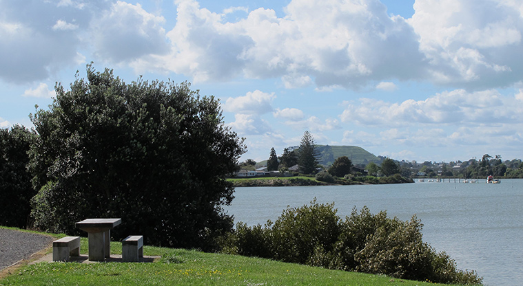 Seaside Park Path - Views to Maungarei.