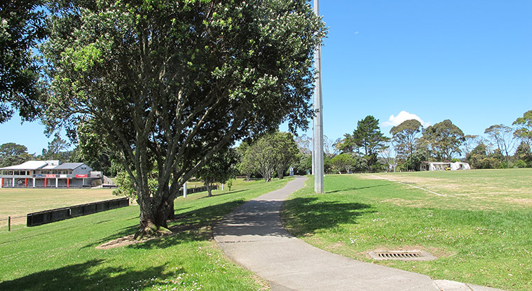 Shepherds Park Path - Typical section of the path.