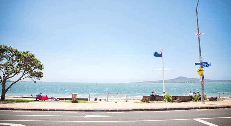 St Heliers to Mission Bay Path – Path starts at St Heliers.