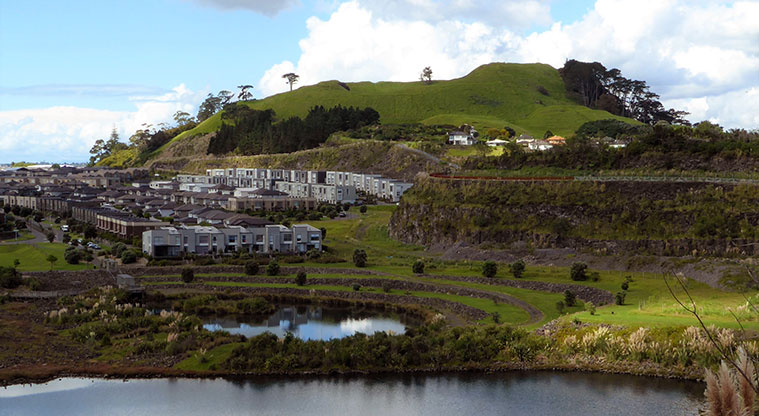 Stonefields Path - View to Maungarei.