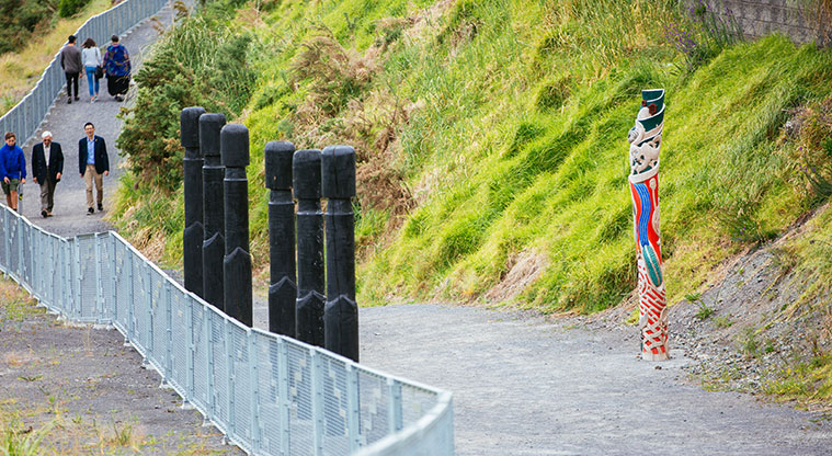 Stonefields Path - Typical section of path.