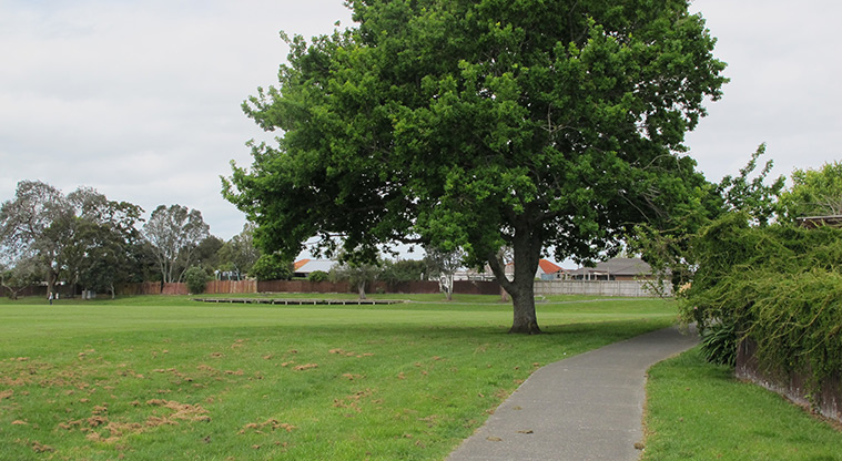 Te Atatū Peninsula Park Path – Typical section of the path.
