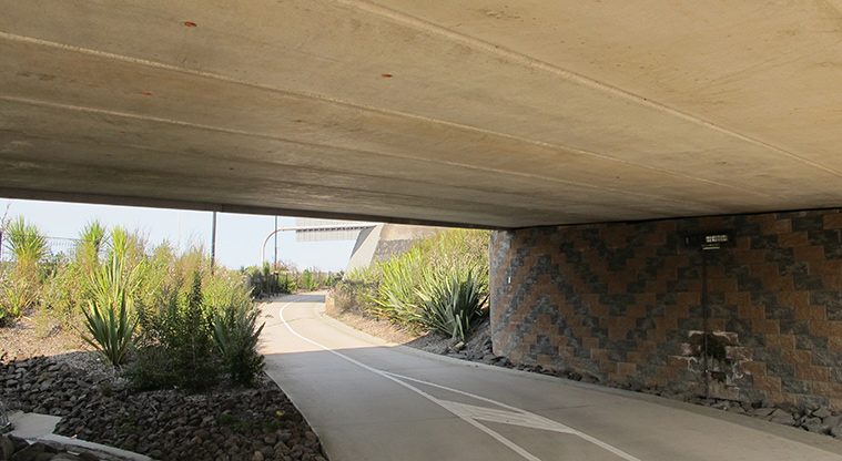 Te Atatu to City Path - Underpass at Rosebank Road.