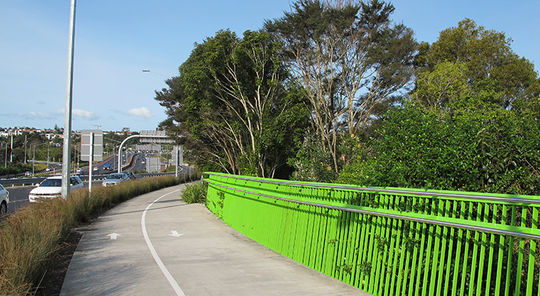 Te Atatu to City Path - Path leading into the last part of the route.