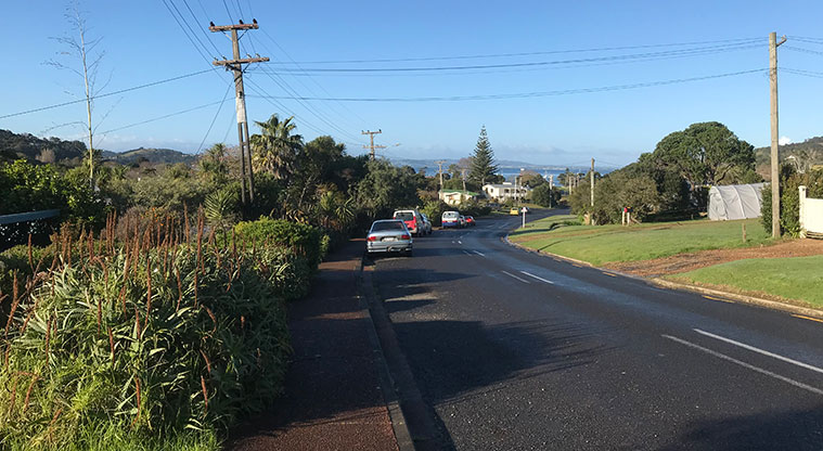 Three Beaches Path - Walk down Tui Street on the left hand side where there is a footpath, all the way down to the beach.