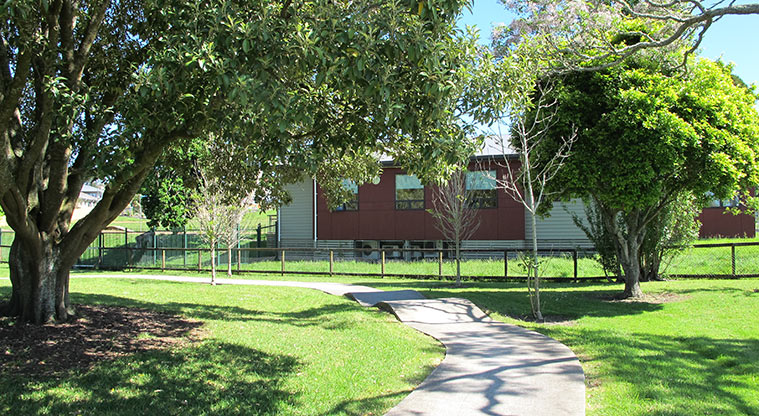 Turner Reserve Path - Path offers a few bumps to build confidence