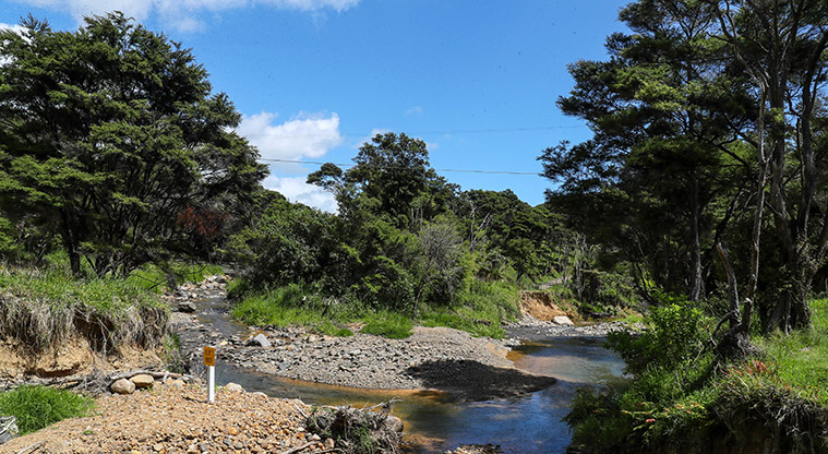 Tāpapakanga Coastal Path - Short crossing of stream may be required.