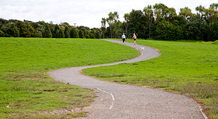 Waiatarua Path - Path and open space area.