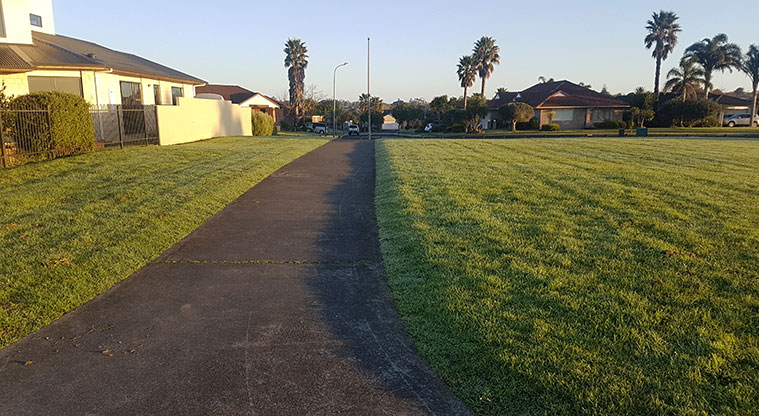 Wattle Downs South Path - Great paths for running or walking with prams.