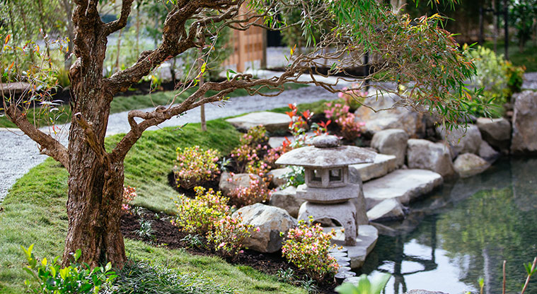 Western Springs Loop Path - Fukuoka Gardens.