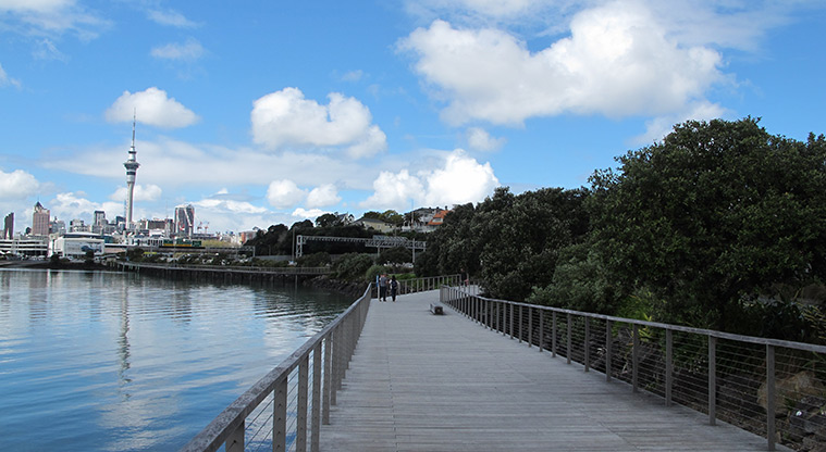 Westhaven Path - Back on the boardwalk.