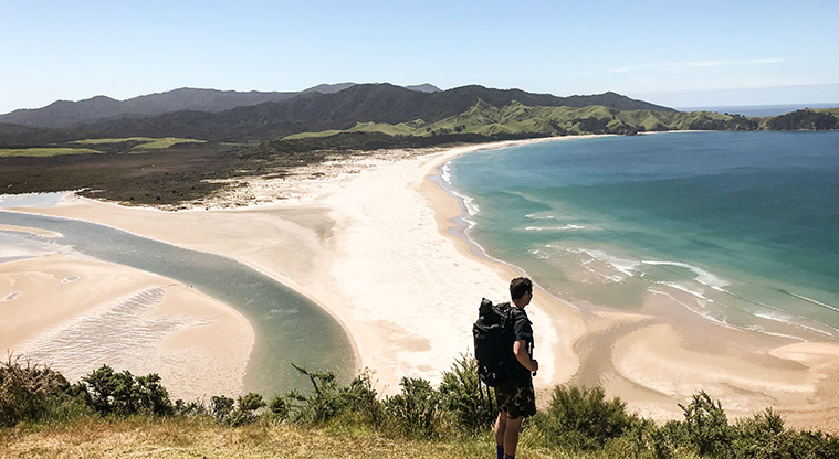 Whangapoua Lookout Path - The views at the lookout across to the north are simply stunning.