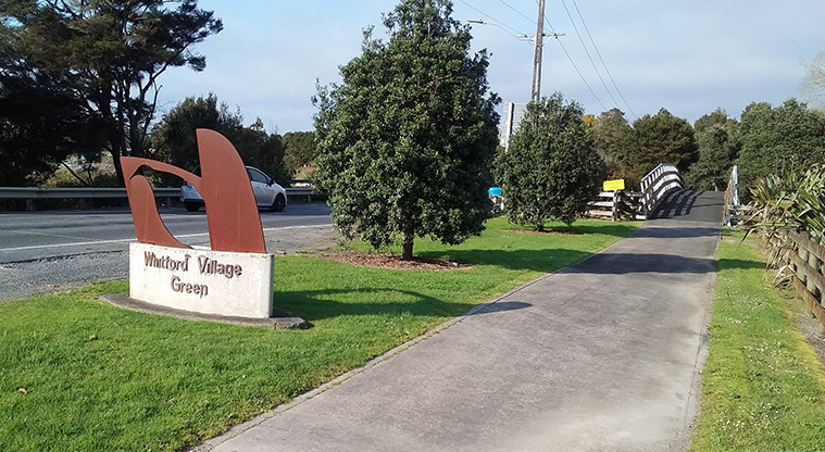 Whitford Path - Path start.