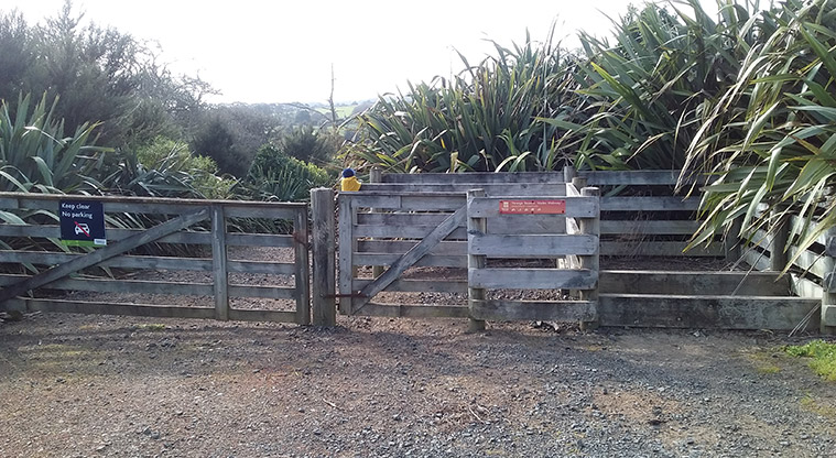 Whitford Path - Path end or alternative start point from Wades Road.