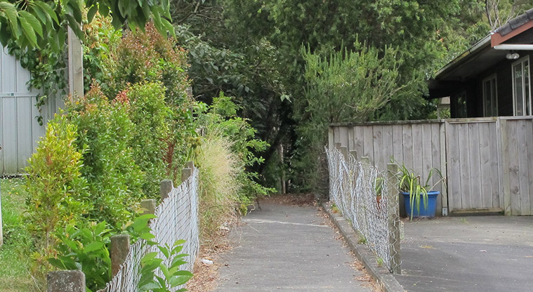 Witheford Reserve Path - Access from Valecrest Place.