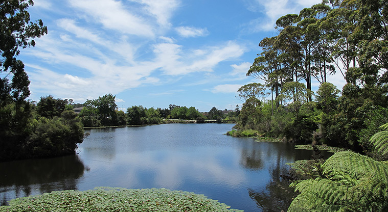 Xena Park Path - Panoramic lake views.